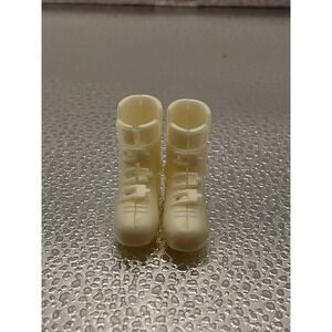 Barbie‎ Doll Snow Winter Sport Skiing Cream Ski Boots#5